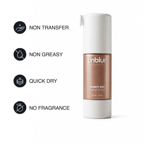 Celebrity Body Shine Fluid - Unblur Beauty