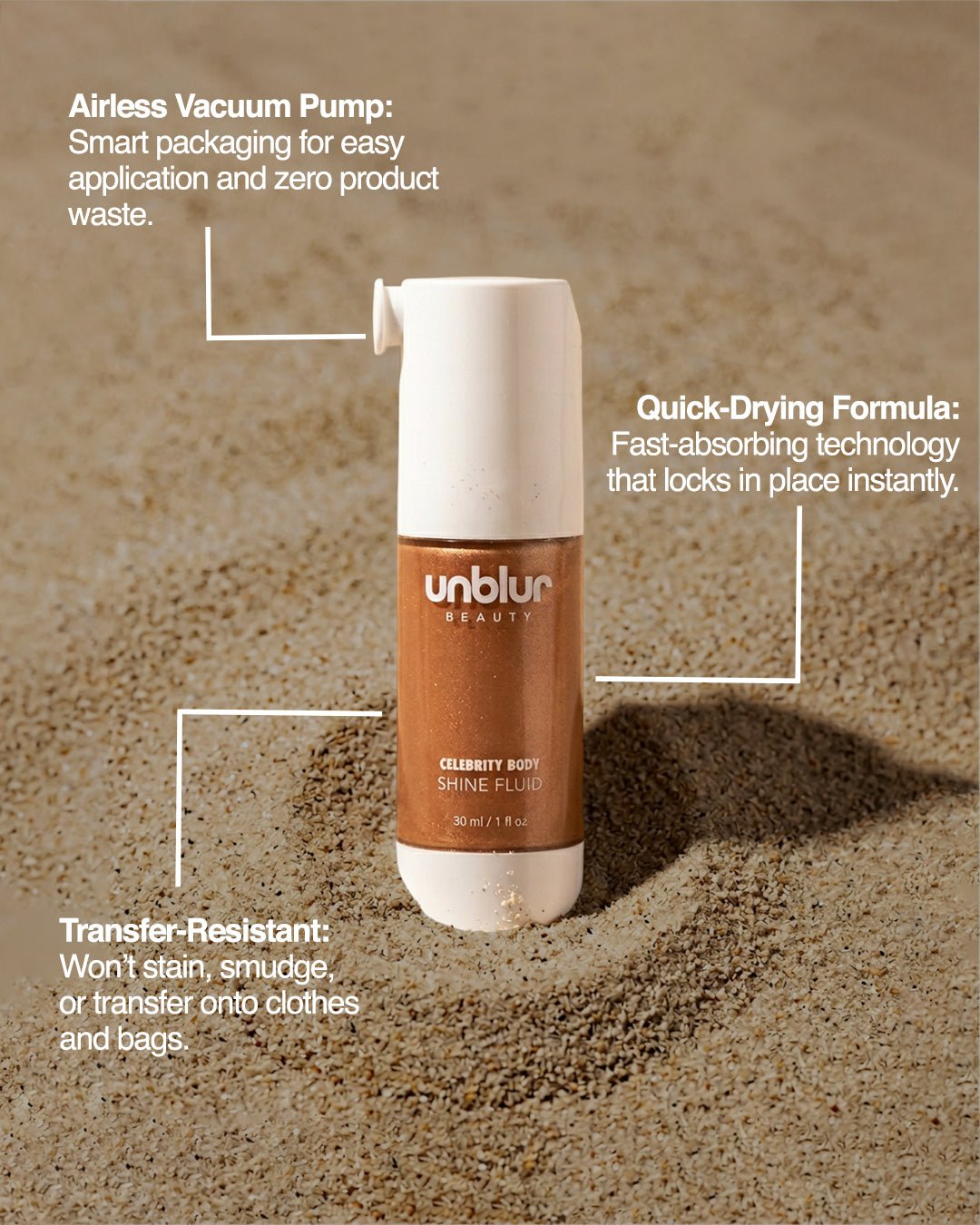 Celebrity Body Shine Fluid - Unblurbeauty