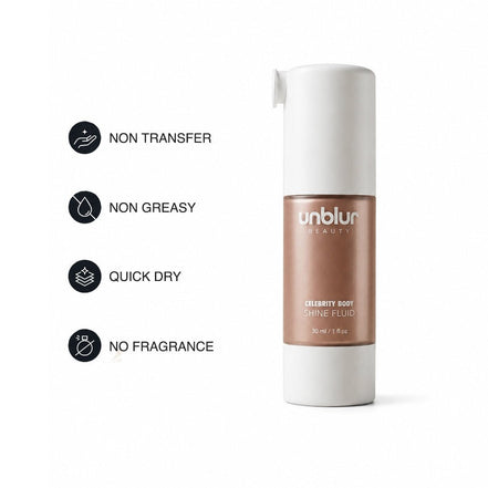 Celebrity Body Shine Fluid - Unblurbeauty