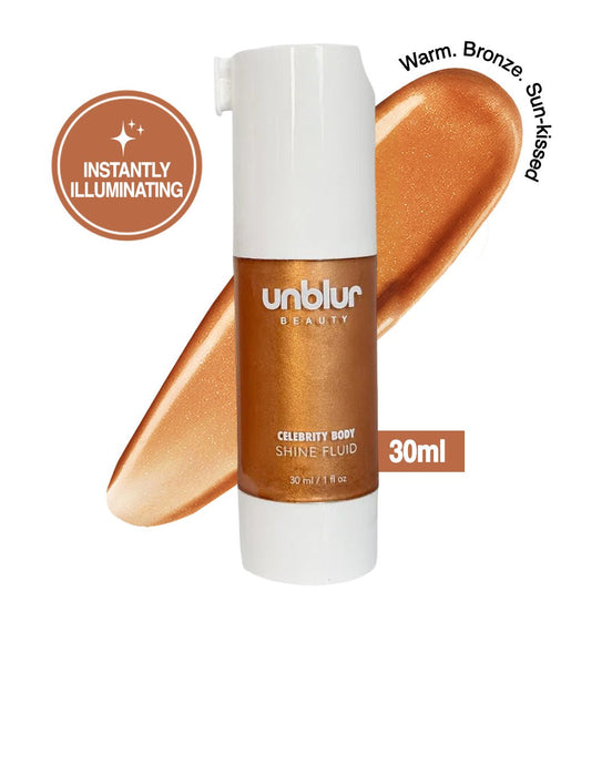 Celebrity Body Shine Fluid - Honey Drip - Unblurbeauty
