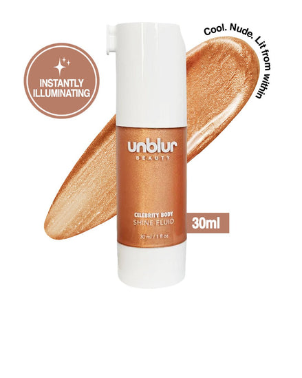 Celebrity Body Shine Fluid - Nude Drip - Unblurbeauty