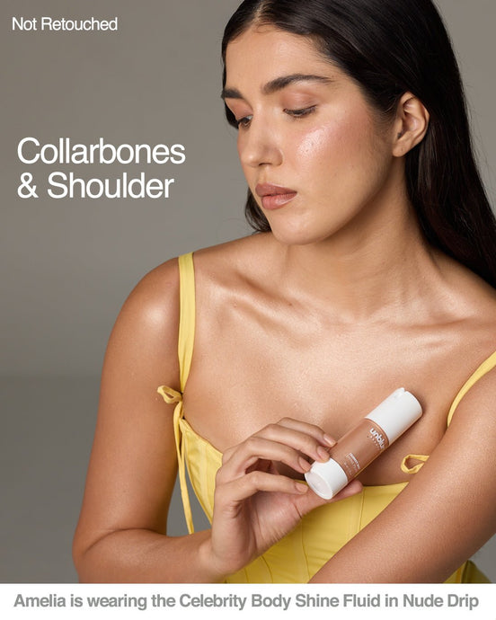 Celebrity Body Shine Fluid - Nude Drip - Unblurbeauty